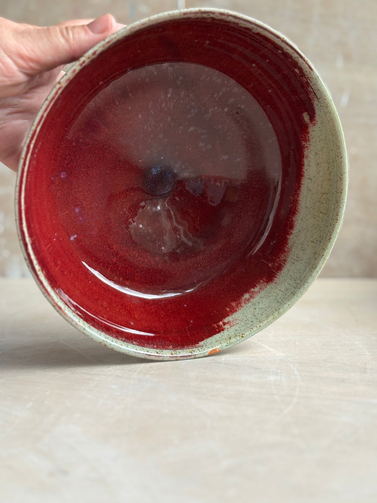 Red and Green Bowl