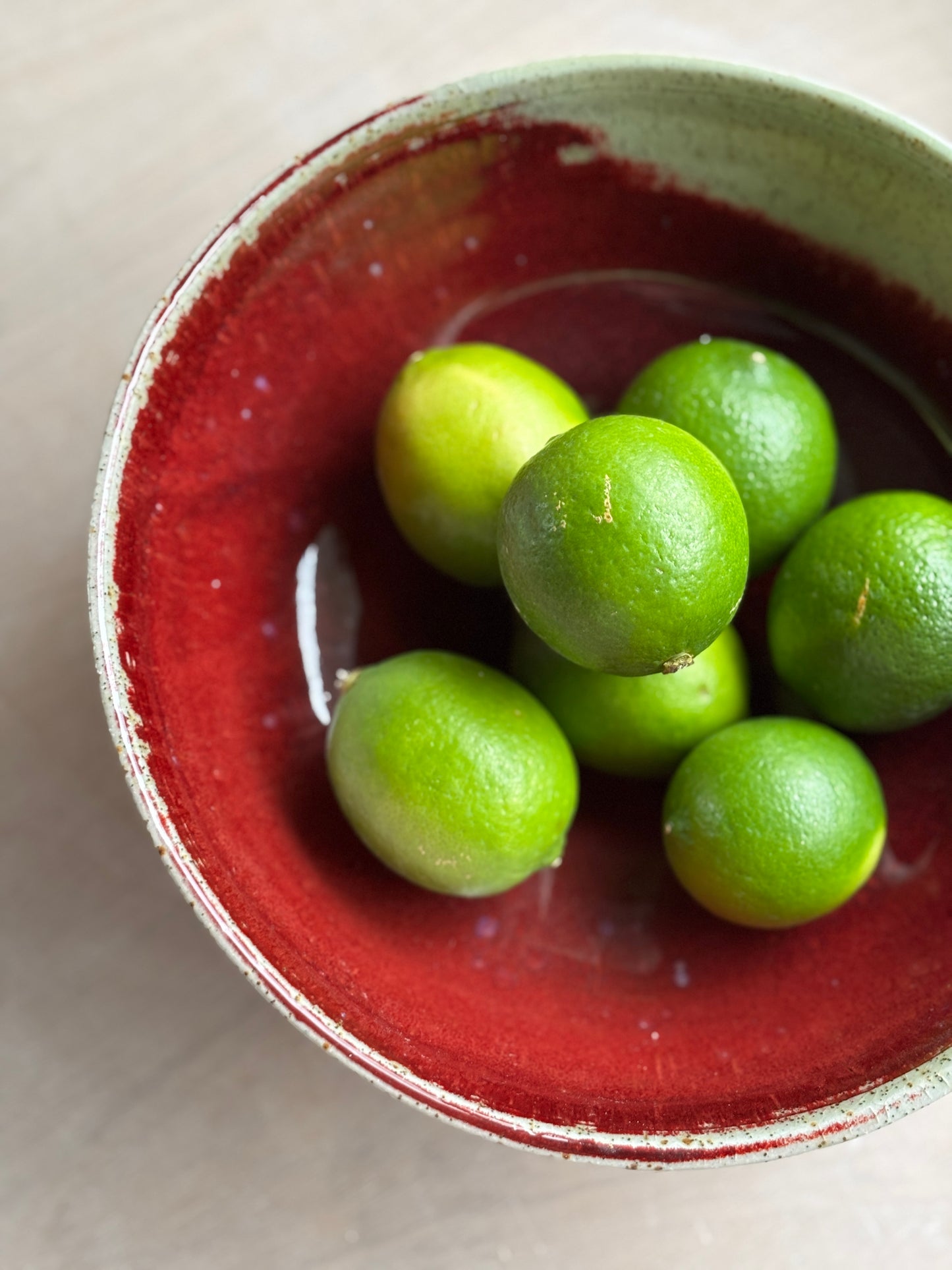Red and Green Bowl