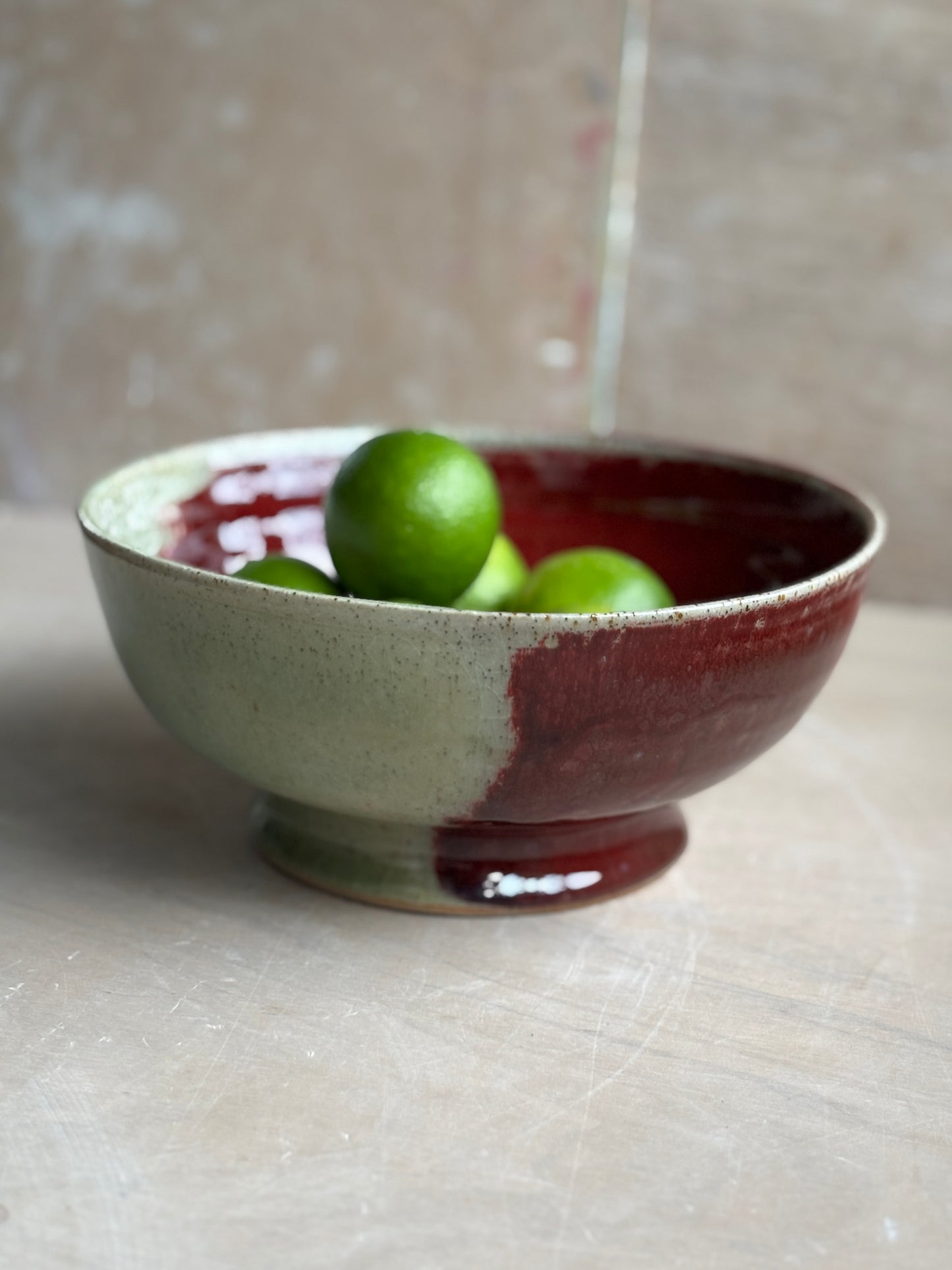 Red and Green Bowl