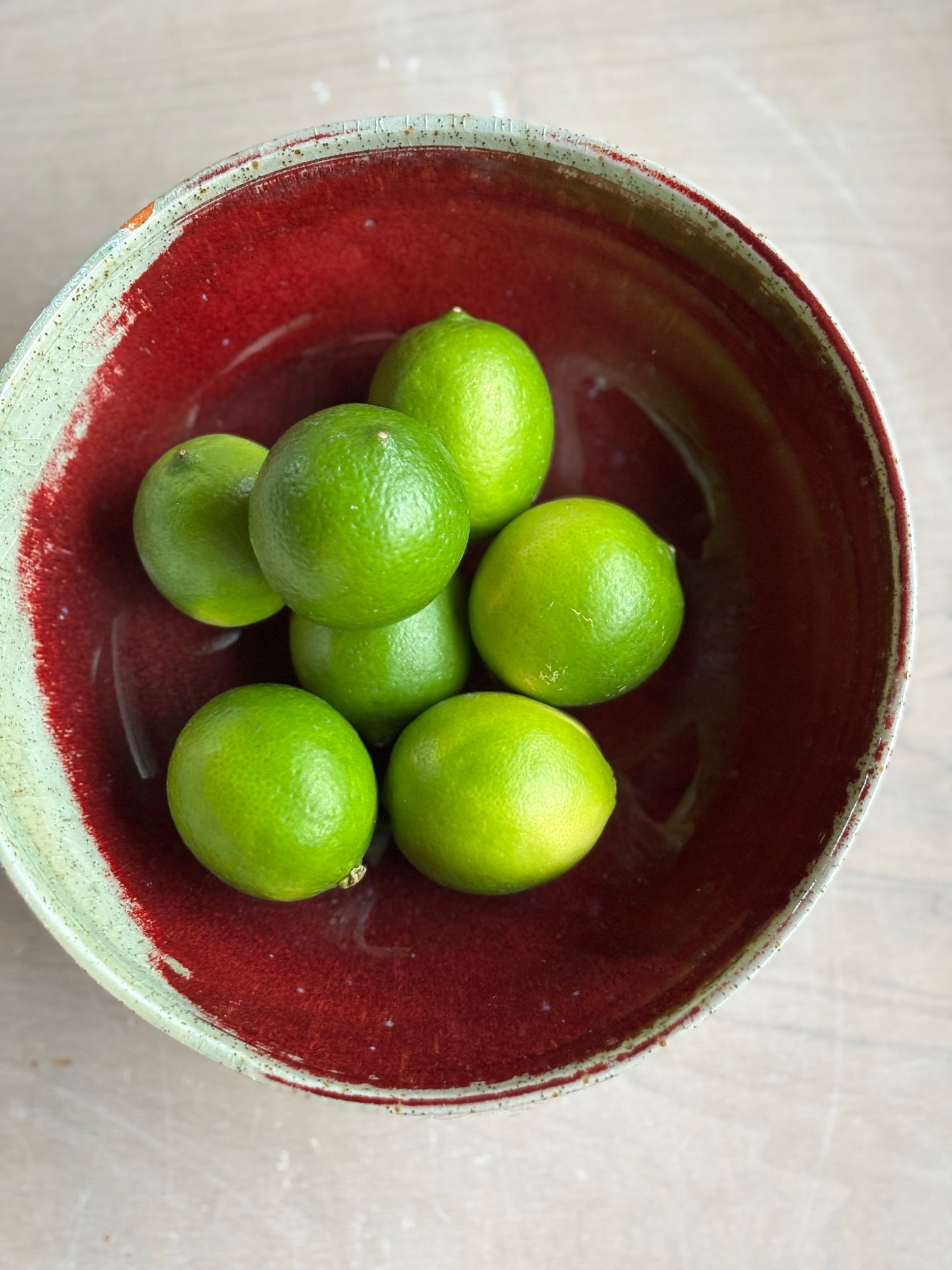 Red and Green Bowl