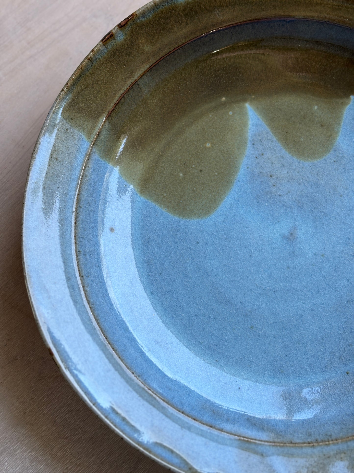 Blue Serving Bowl