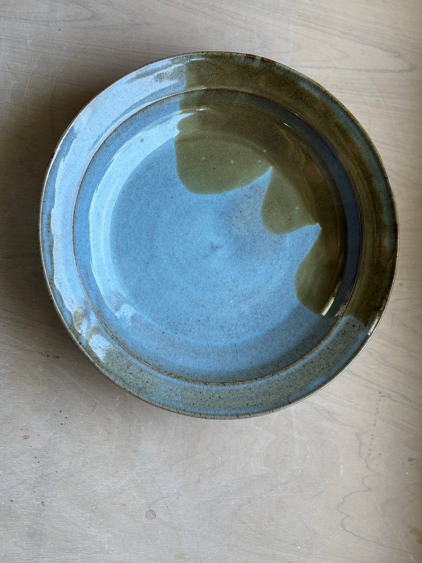 Blue Serving Bowl