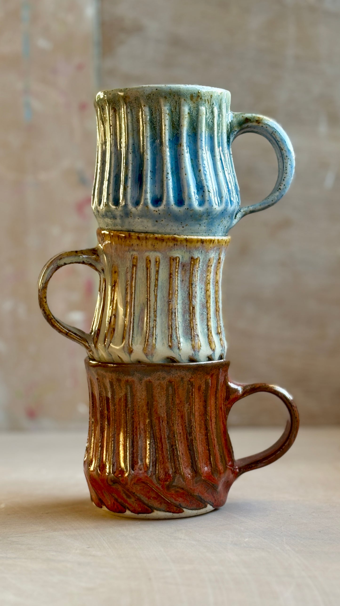 Carved Espresso Cup