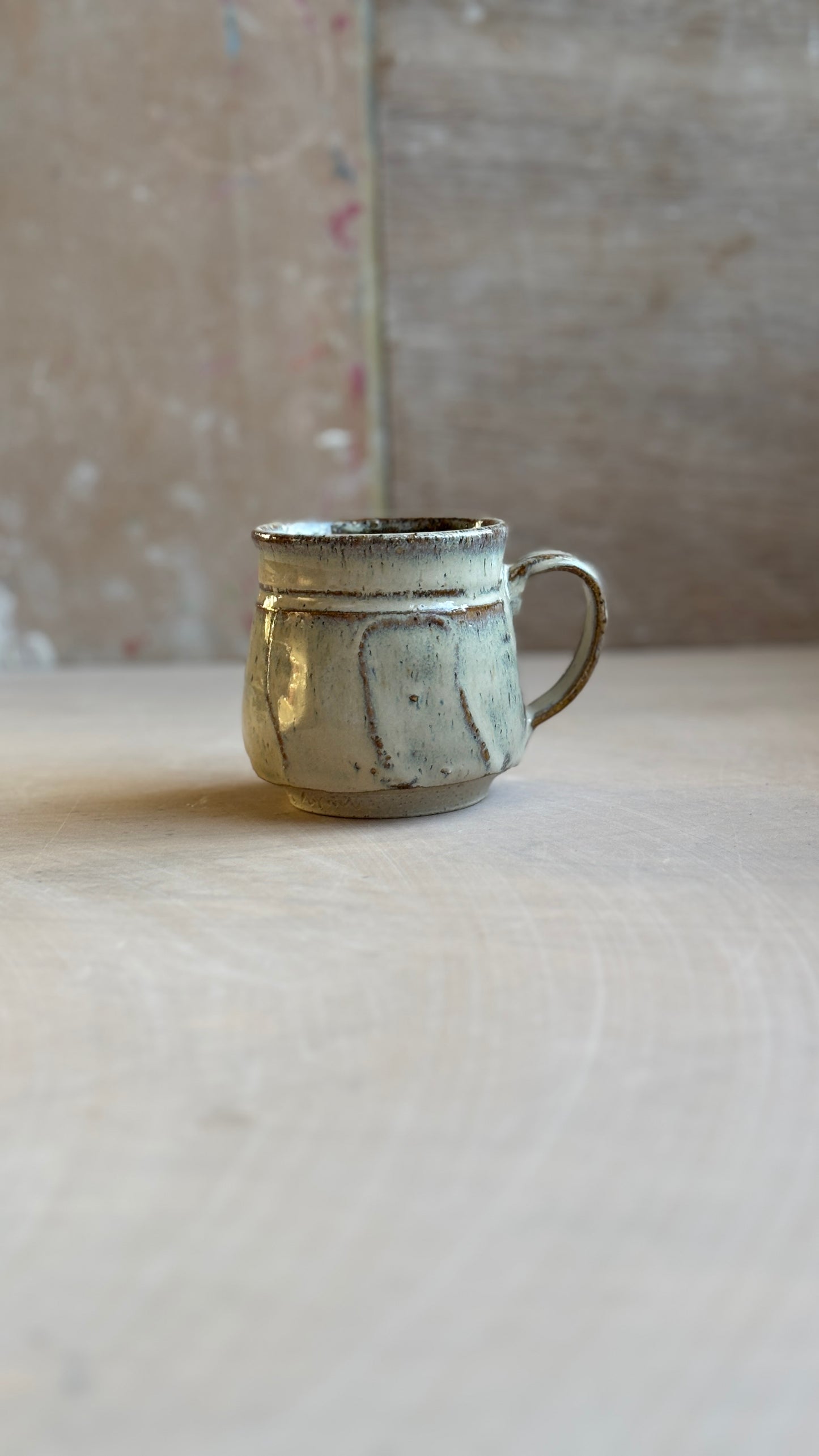 Carved Espresso Cup