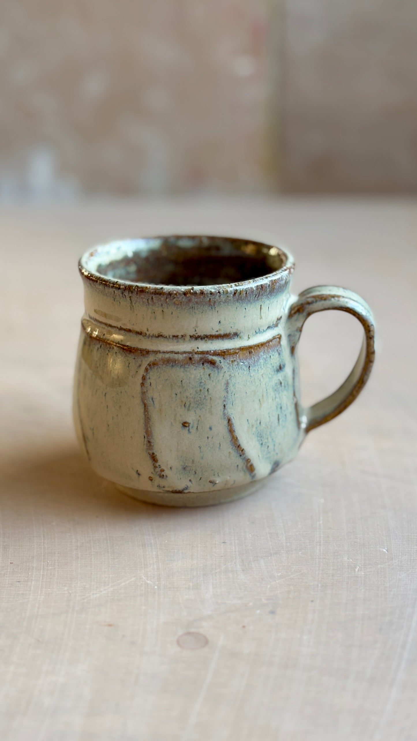 Carved Espresso Cup