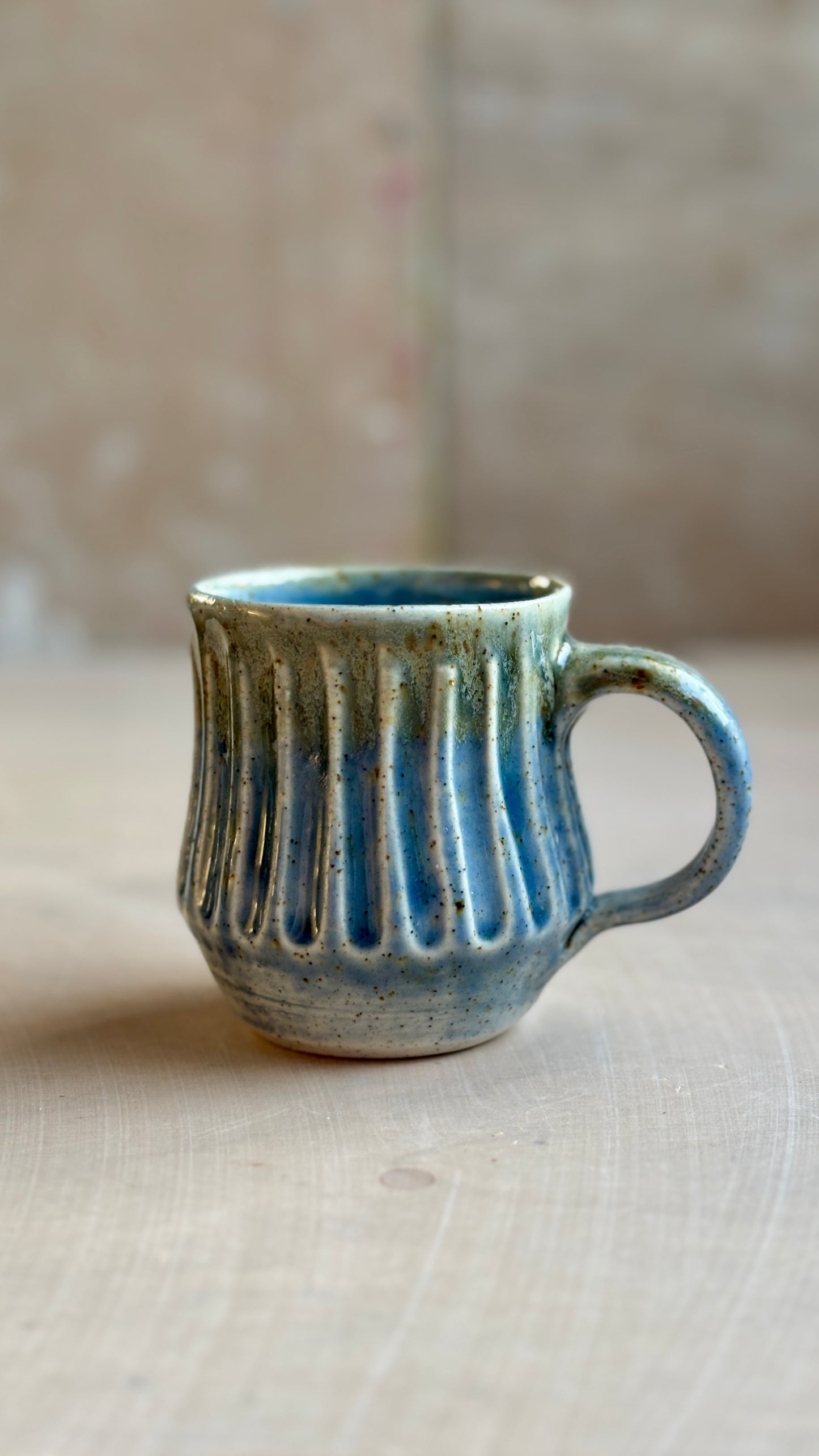 Carved Espresso Cup