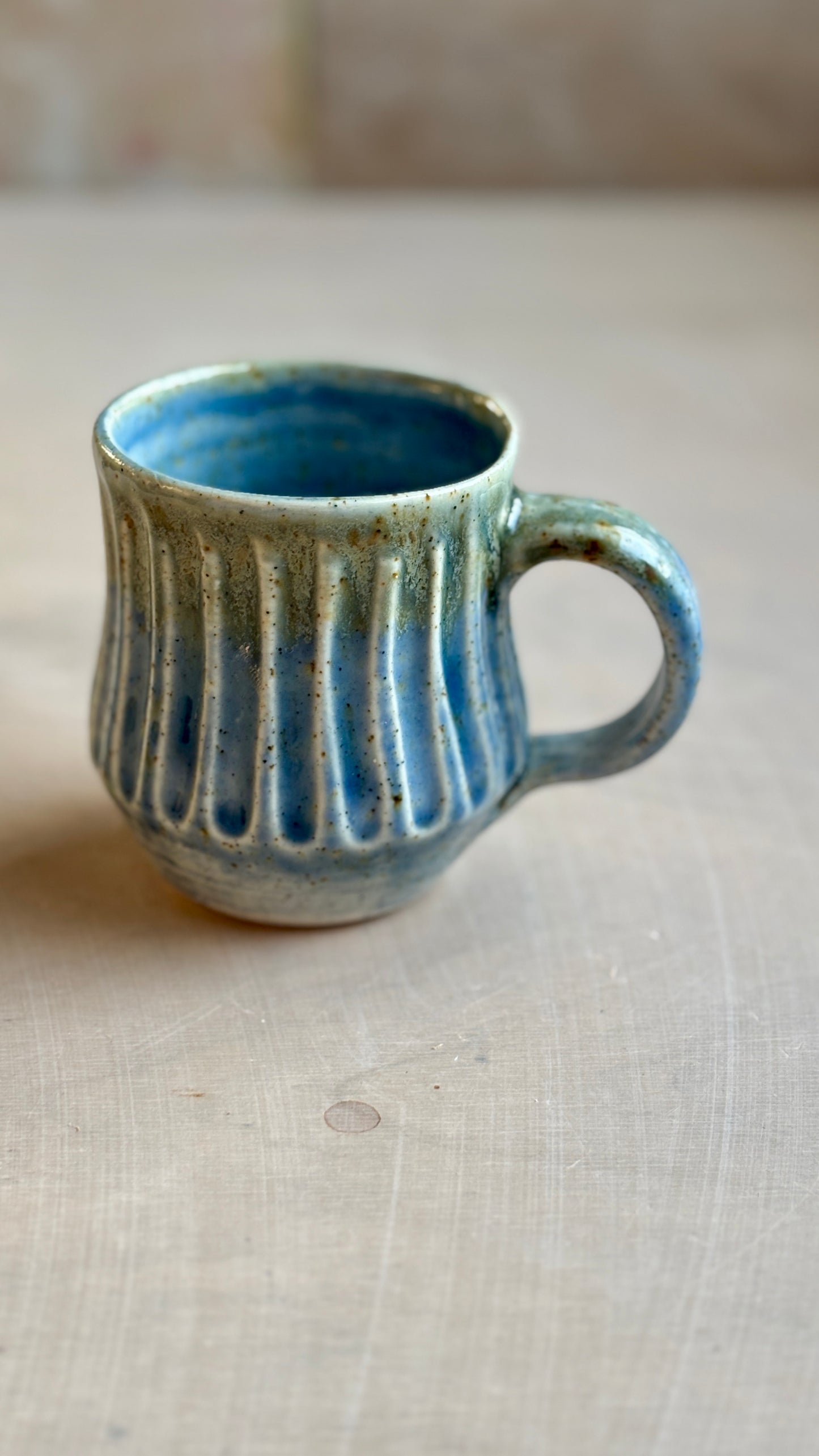 Carved Espresso Cup