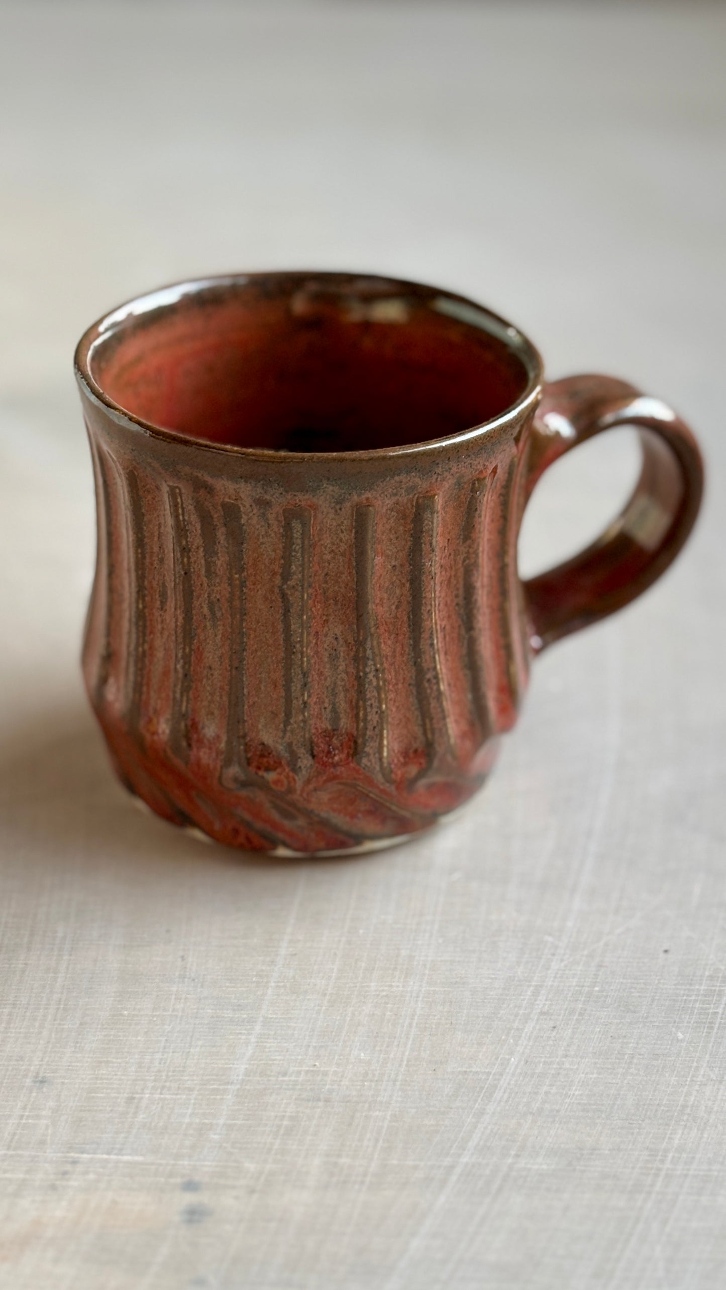 Carved Espresso Cup