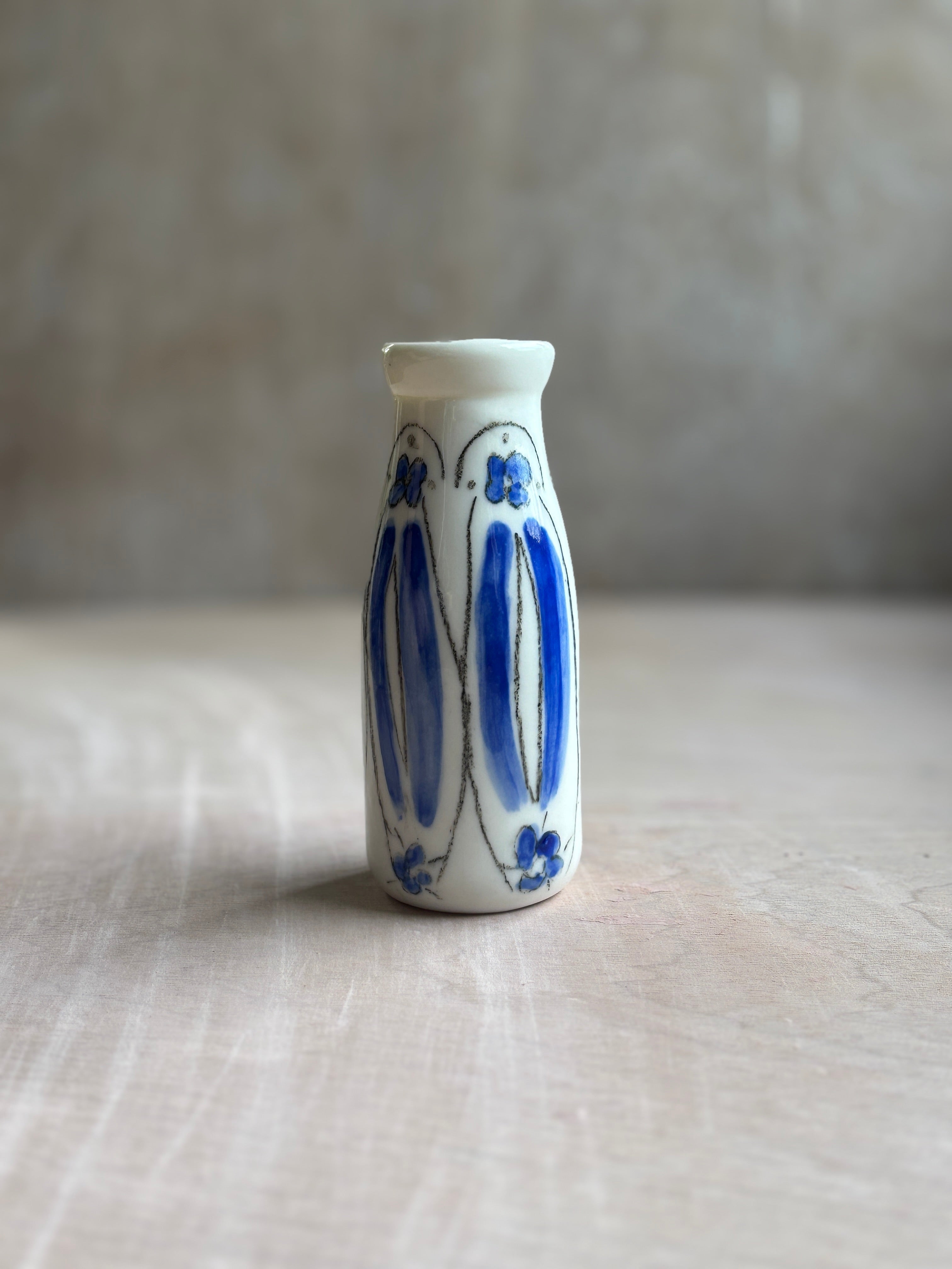 Porcelain Milk Bottles