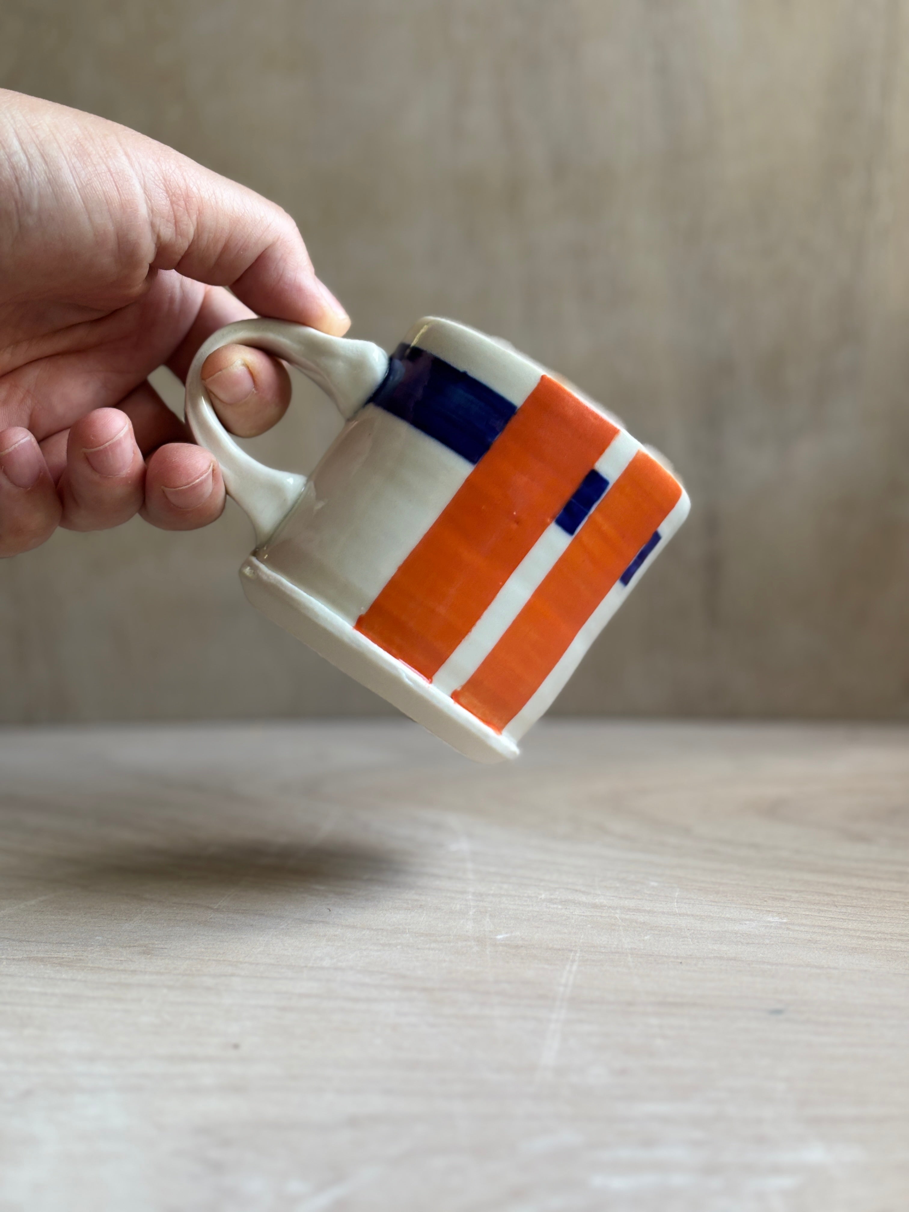 Porcelain Industrial Mugs