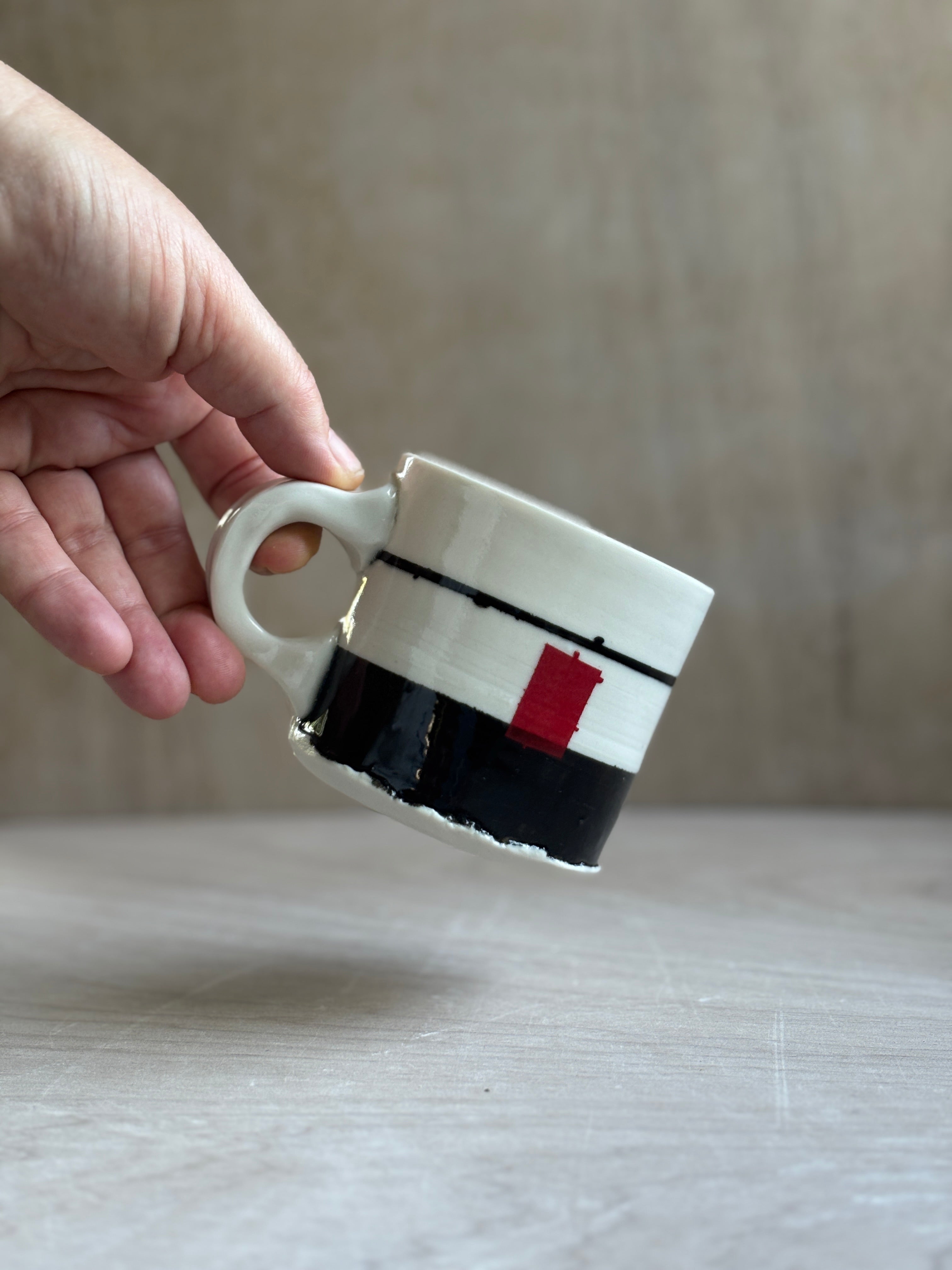 Porcelain Industrial Mugs