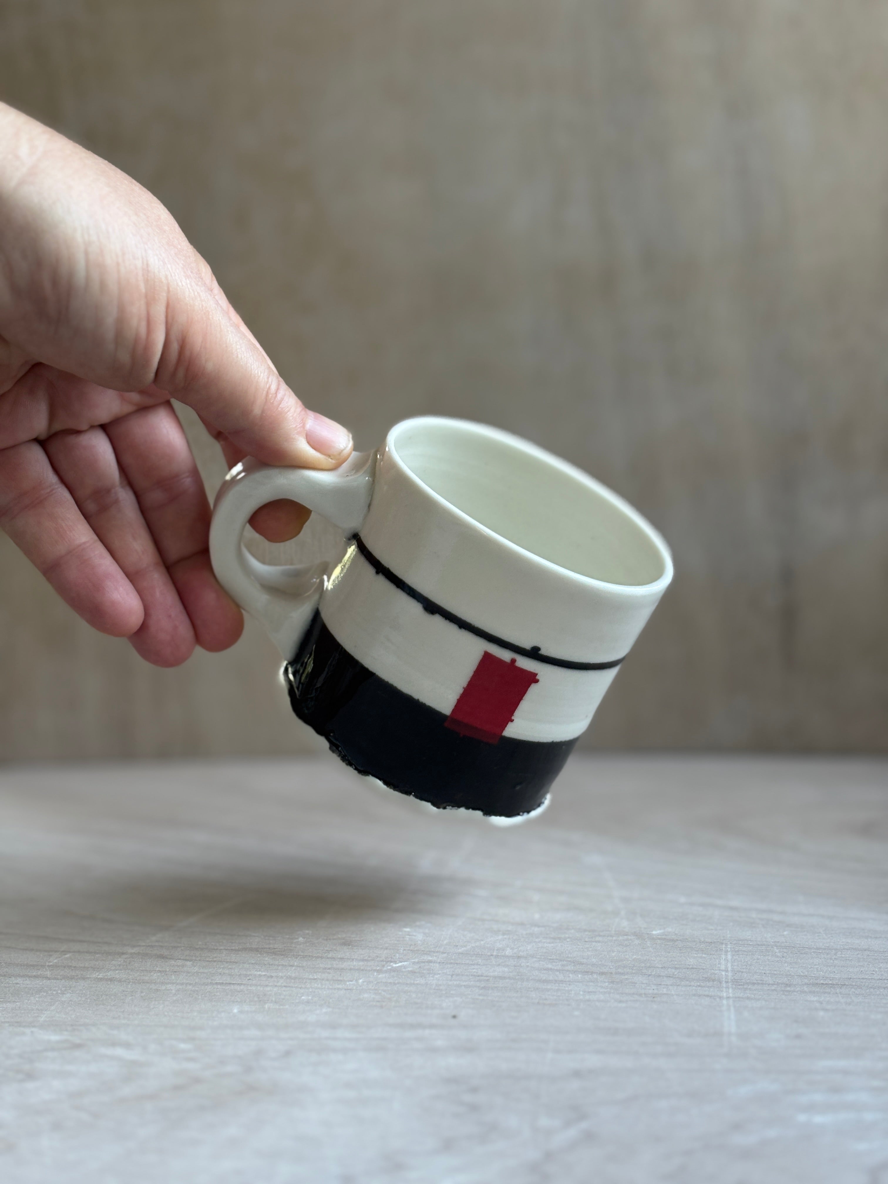 Porcelain Industrial Mugs