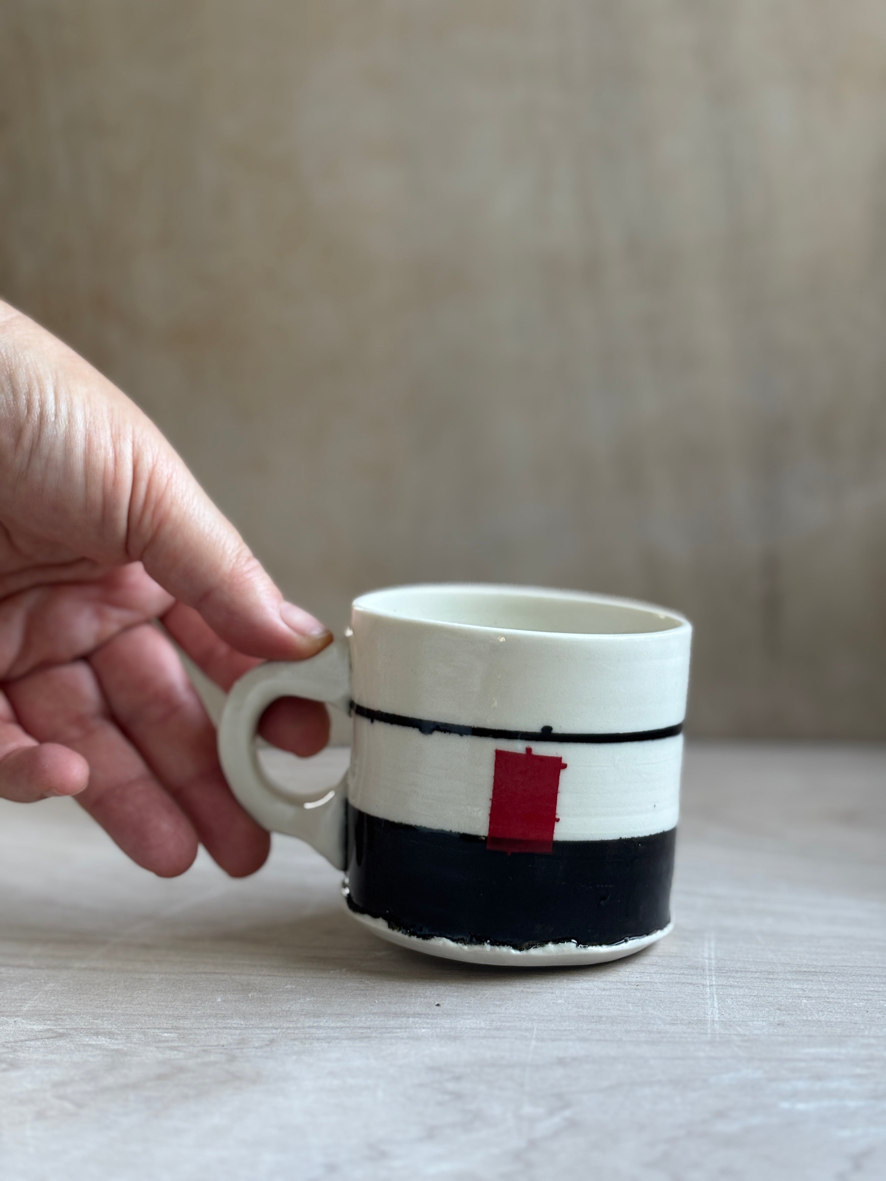 Porcelain Industrial Mugs