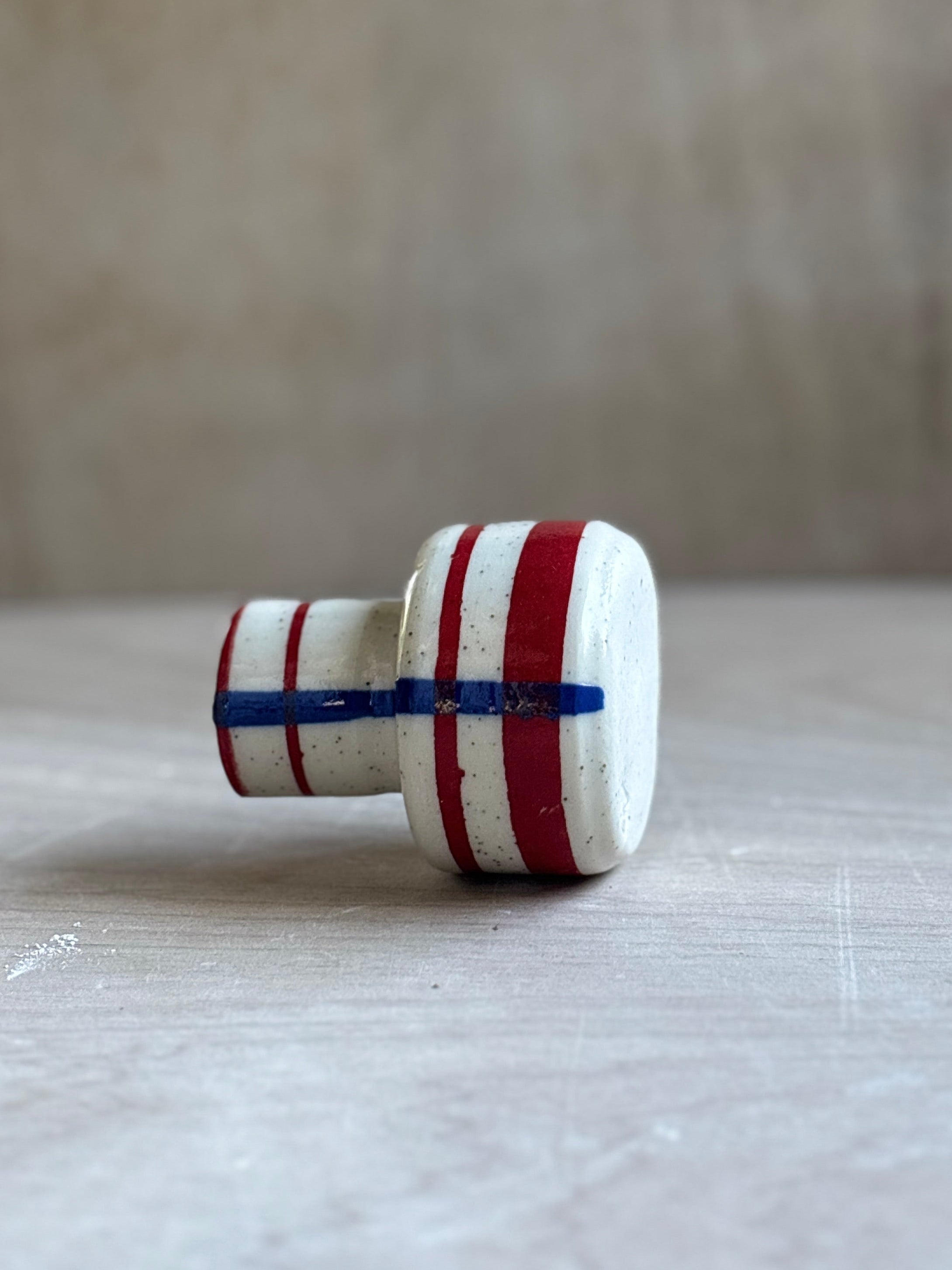 Striped Bud Vase