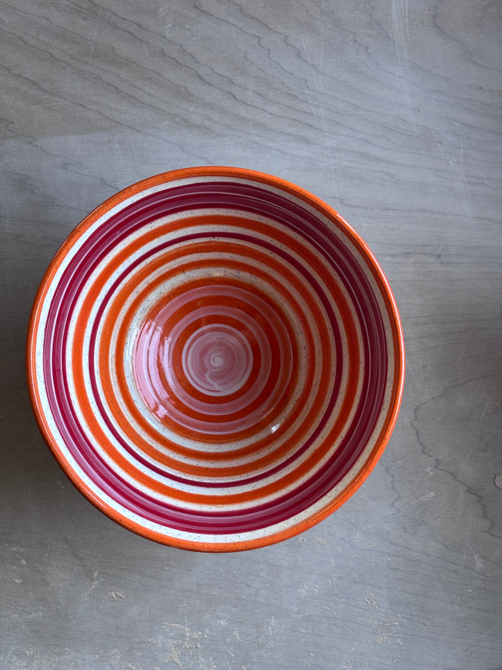 Bright Orange Bowl