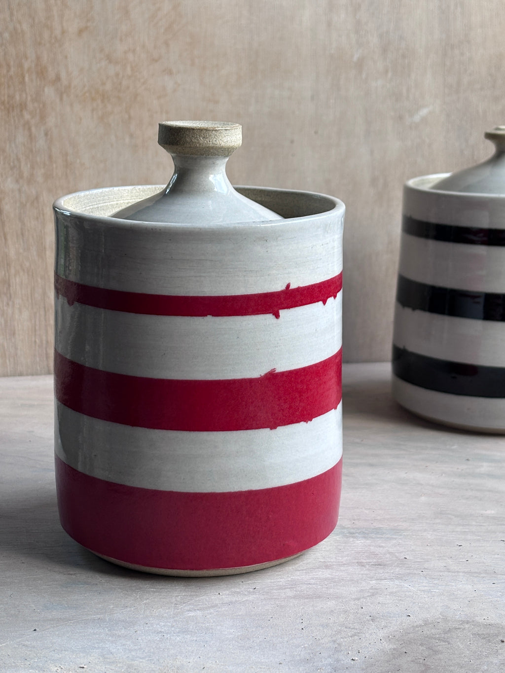 Striped Jars