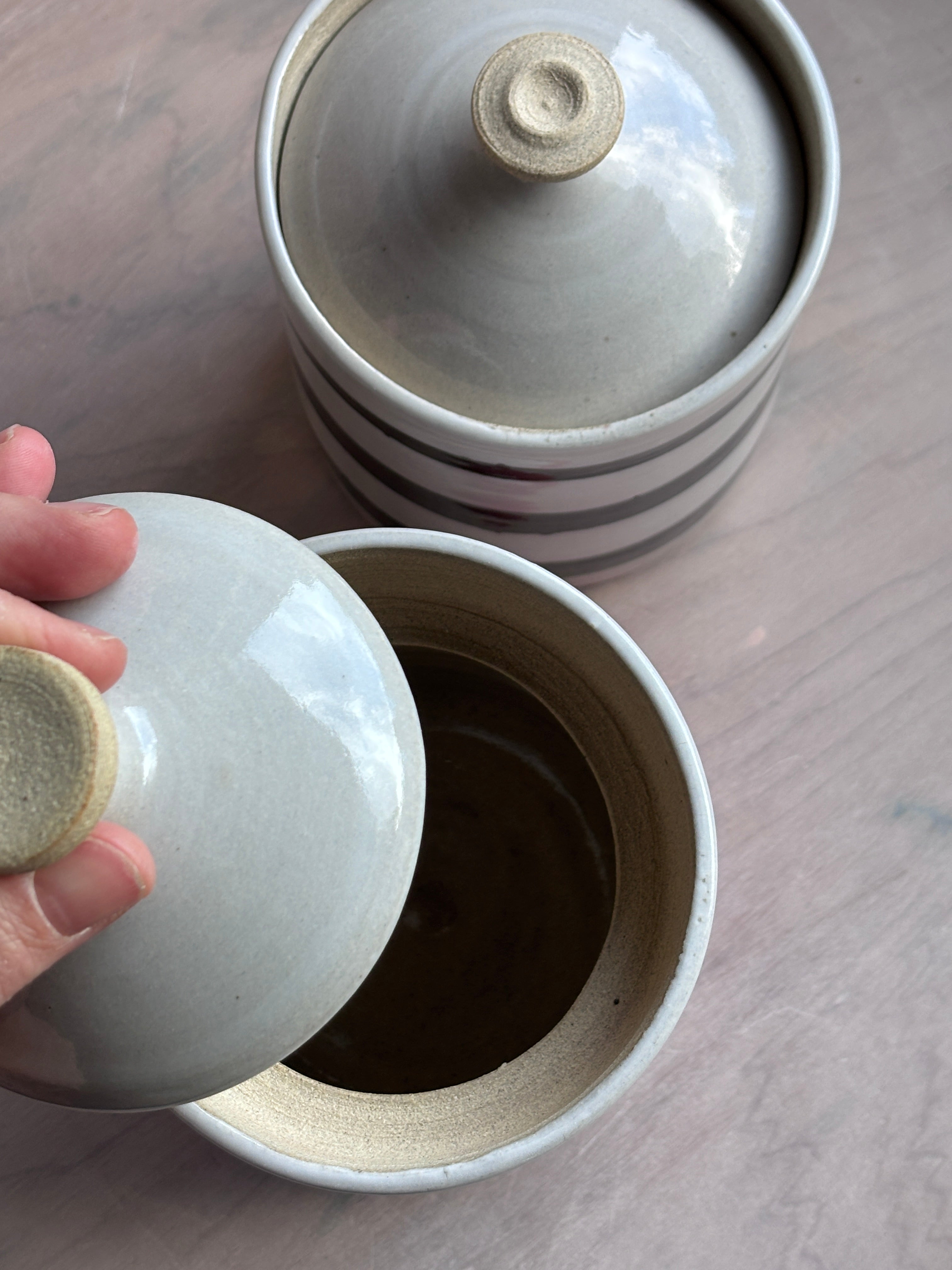 Striped Jars