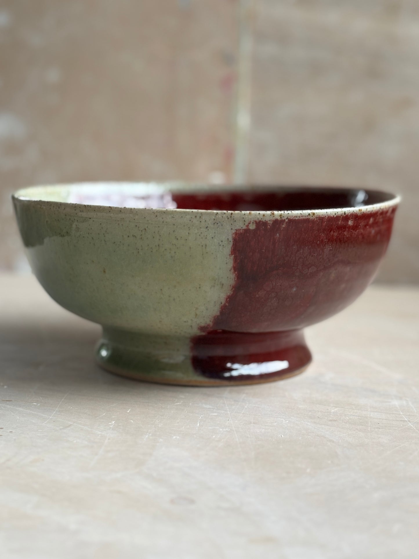Red and Green Bowl