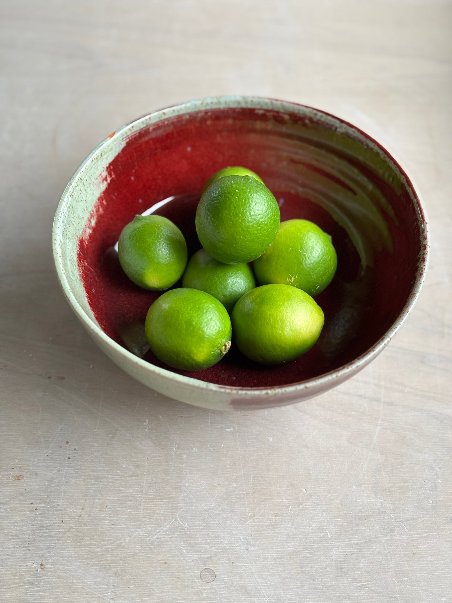 Red and Green Bowl