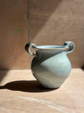 Blue Vase with Handles
