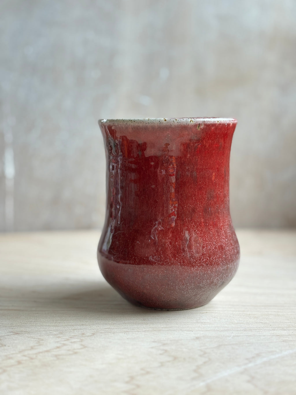 Red and Green Vase