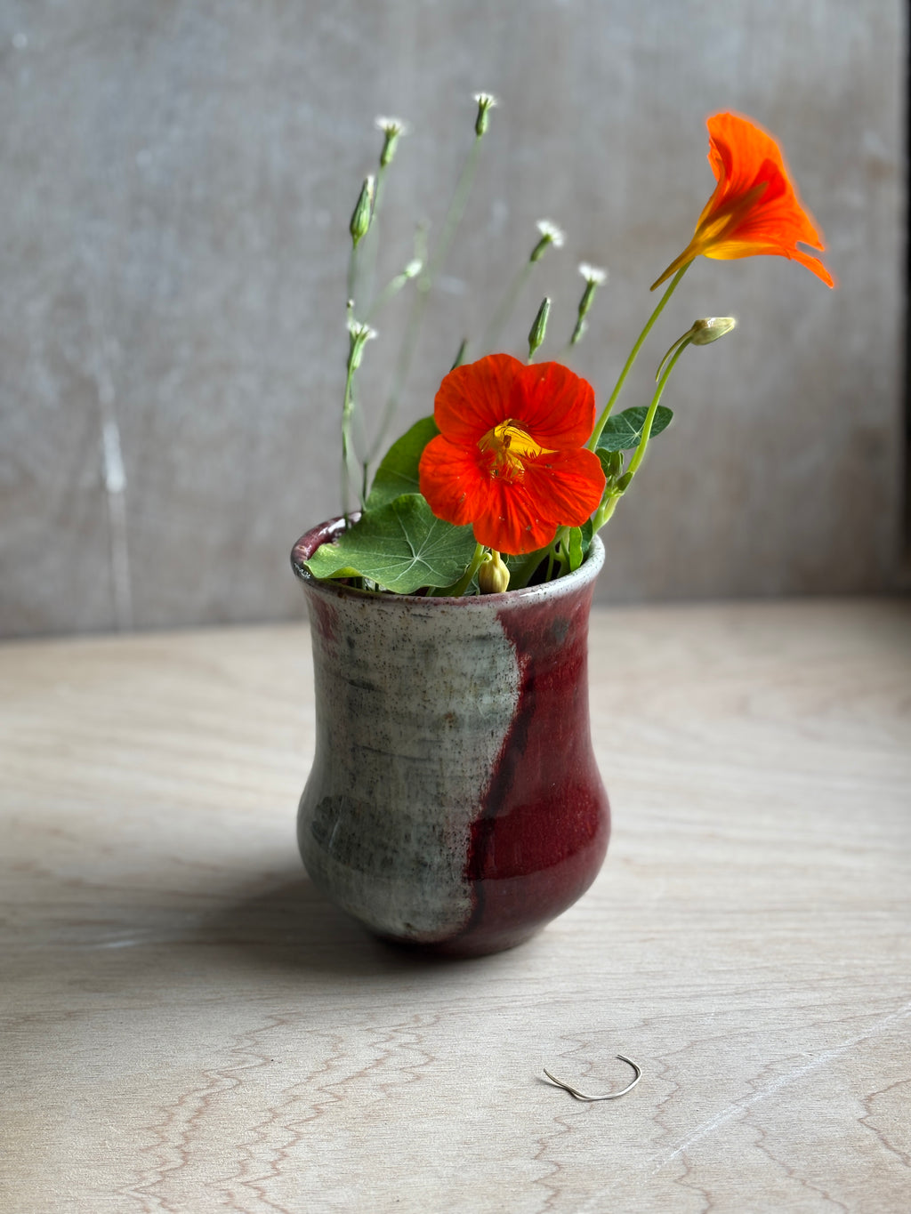 Red and Green Vase